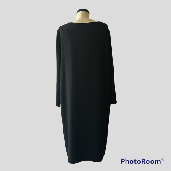 The Row Black Midi Dress - Picture 2 of 6